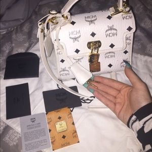 Mcm mini satchel/crossbody